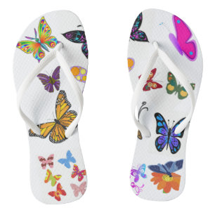 Teenslippers vlinder