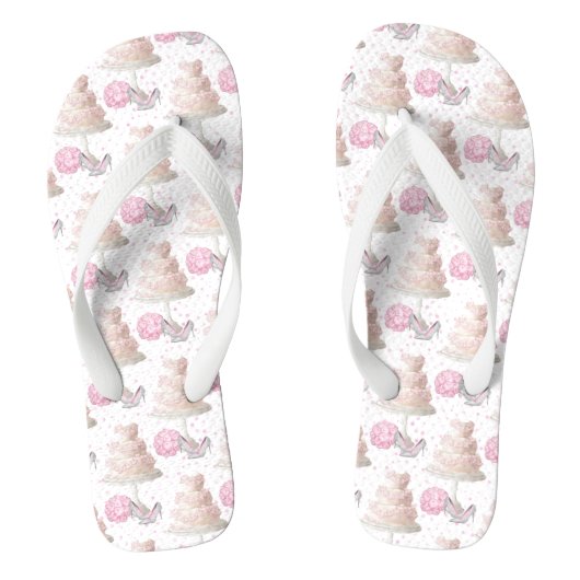 Teenslippers voor bruiloft (Voetbed)