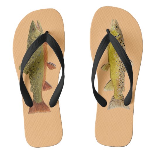 Teenslippers voor forel (Voetbed)