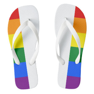 Teenslippers voor regenboogpride