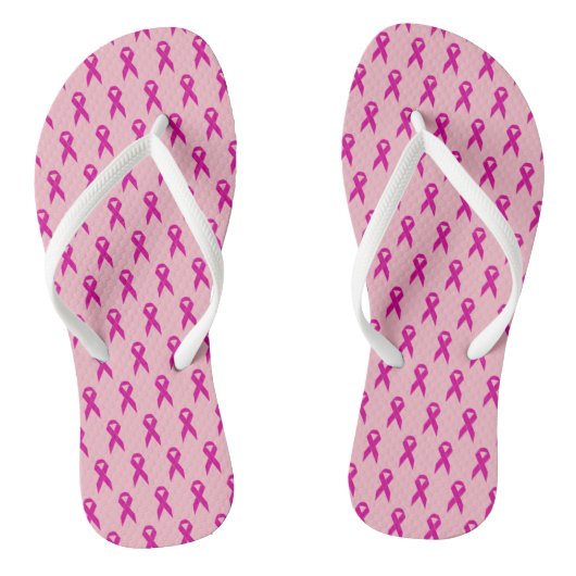 Teenslippers voor roze lint-borstkanker (Voetbed)