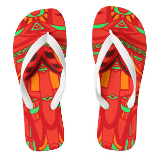 teenslippers voor vliegstappen