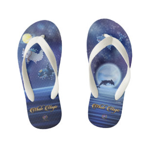 Teenslippers Whale Magic Royal Constellations
