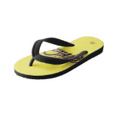 Teenslippers Whale Magic Yellow (Schuin)
