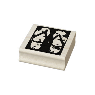 Teenslippers Zandalen schetsen Tas Rubberstempel