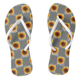 Teenslippers Zonnebloem