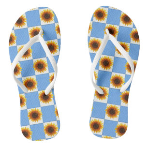 Teenslippers Zonnebloem