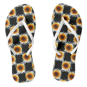 Teenslippers Zonnebloem