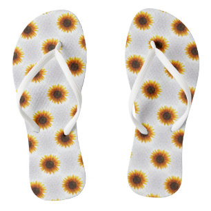 Teenslippers Zonnebloem