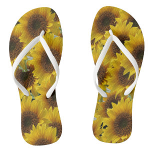 Teenslippers Zonnebloem