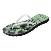 Teenslippers Zonnebloem (Schuin)