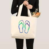 Teenslippes Grote Tote Bag (Voorkant (product))
