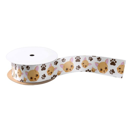 Teeny Chi Chihuahua Puppy Dog Paw Print Custom Lint (Spoel)