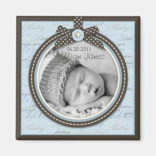 Teeny Toes Blauw Fotomagneet 2 Magneet