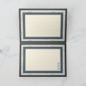 Teeny Toes BLU Kaart (Binnen)