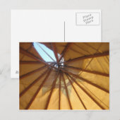 Teepee Briefkaart (Voorkant / Achterkant)