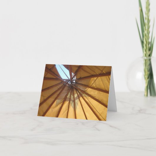 Teepee Kaart (Voorkant)