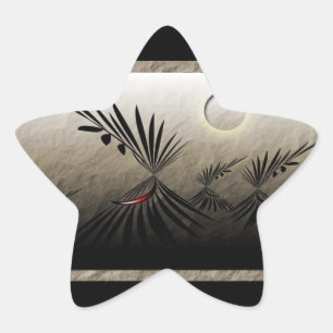 Teepee Village Ster Sticker