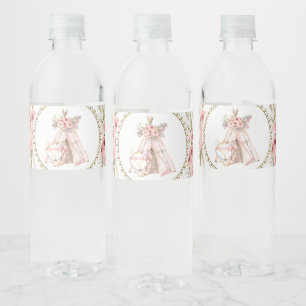 TeePee Vos Baby Shower Waterfleslabels Waterfles Etiket