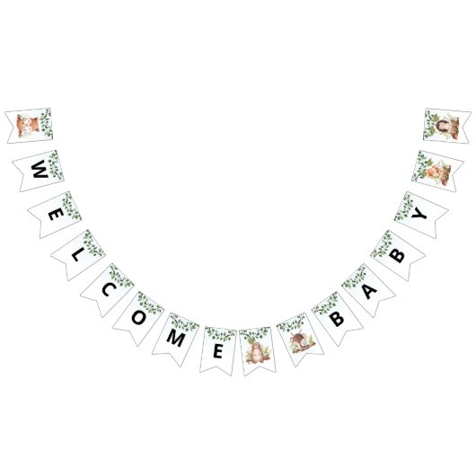 Teepees en Tiny Toes Bunting Banner (Alle)