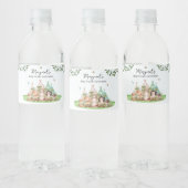 Teepees en Tiny Toes Water Bottle Labels Waterfles Etiket (Flessen)