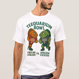 Teequarium Bowl - Afrikaans vs. Amazon Football T-shirt