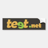 teet Bumpersticker (Voorkant)