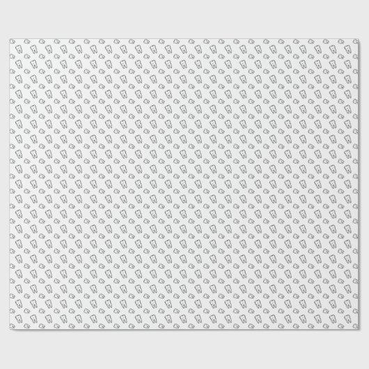 Teeth  cadeaupapier (Vlak)