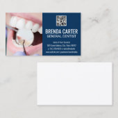 Teeth Cleaning | Visitekaartje QR-scancode (Voorkant / Achterkant)