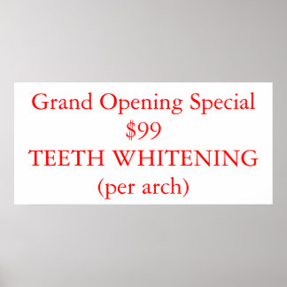 Teeth Whitening Poster