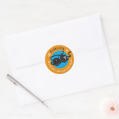 Tefillin Ronde Sticker (Envelop)