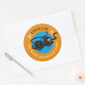 Tefilline Ronde Sticker (Envelop)