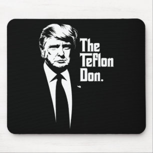 Teflon Don Trump Monochromatische Iconische Kunst Muismat