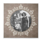 Tegel  Lace Photo Template Tegeltje (Voorkant)