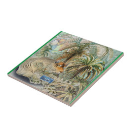 Tegel Medium-Green (Oerwoud Fever) RFPMDesigns ©️2 Tegeltje