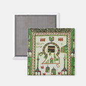 Tegel met Mekka Magneet (Voorkant / Achterkant)