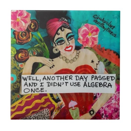 TEGEL, TRIVET-Ceric TEGEL Tegeltje (Voorkant)