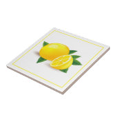 Tegel Trivet-Lemons Tegeltje (Zijkant)