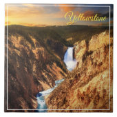 Tegel Trivet-Yellowstone Herfsten Tegeltje (Voorkant)