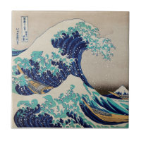 TEGEL van CERAMIC : HOKUSAI : WAVE