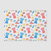 tegel van voetballiefhebbers tissuepapier (Voorkant)