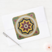  tegel vierkante sticker (Envelop)