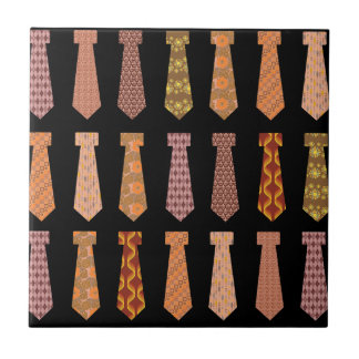 Tegel vol Stropdassen Menswear Pattern Novelty Tegeltje