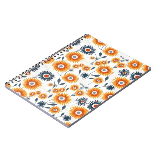 Tegelbloemlandschap Notitieboek (Linkerzijde)