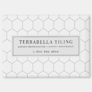 Tegelen Vloeren Hexagon Tegel Pattern Business Magneet