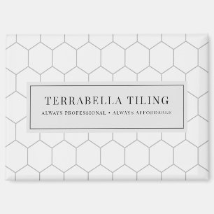 Tegelen Vloeren Hexagon Tegel Pattern Business Magneet