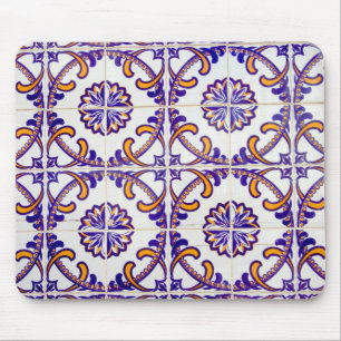 Tegelpatroon close-up, Portugal Muismat