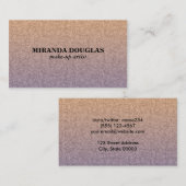 Tegelpatroon Visitekaartje (Voorkant / Achterkant)