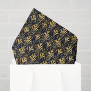 Tegels Art Deco patroon Tissuepapier