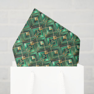 Tegels Art Deco patroon Tissuepapier